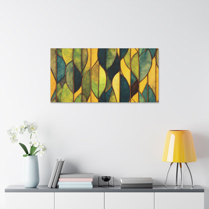 "Inner Grove", Classic Stretched Canvas Pattern Art Print