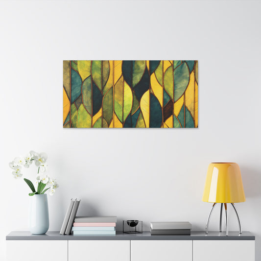 "Inner Grove", Classic Stretched Canvas Pattern Art Print
