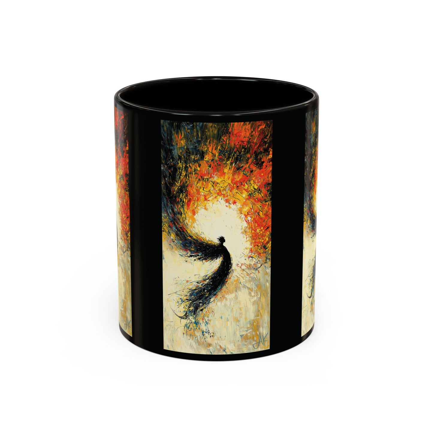 "Seraphic Aegis", Colorful Mugs (11oz, 15oz)