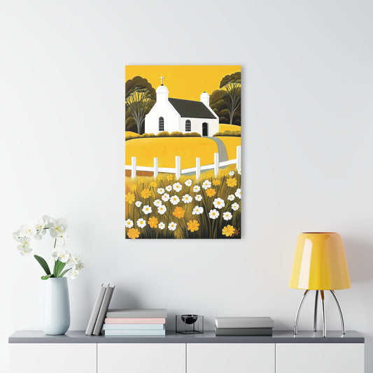 "Eaglais a’ Bhuidhe (Gaelic) - The Church of Golden Hope (English)", Fine Art Acrylic Wall Prints (French Cleat Hanging)
