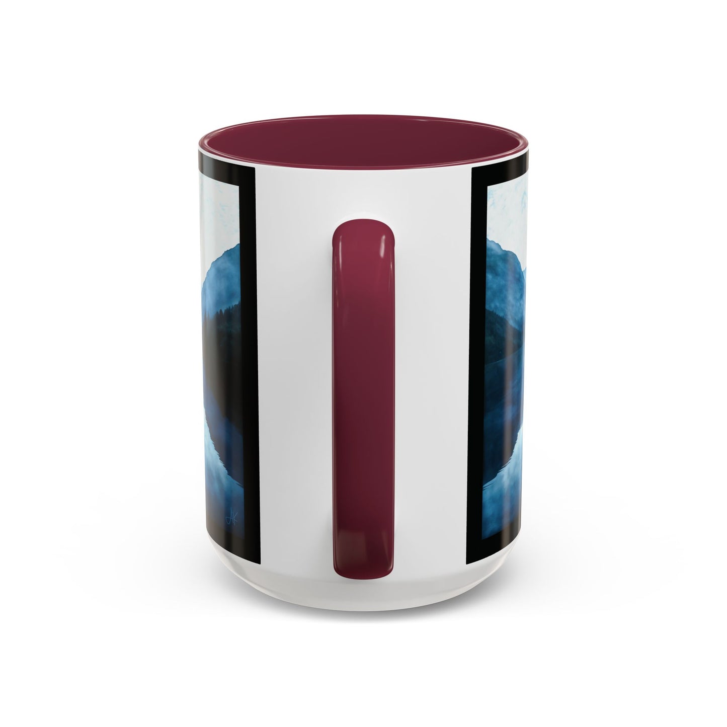 "Connected in Silence - Psalm 46:10", Colorful Mugs (11oz, 15oz)