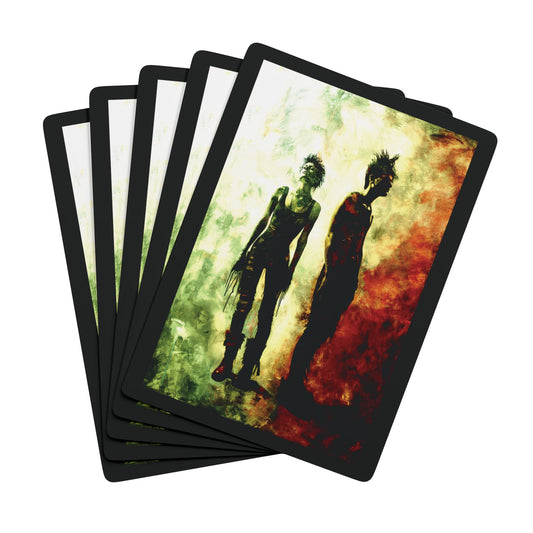 "Lost Years", Fine Art Playing Cards (Void Black)