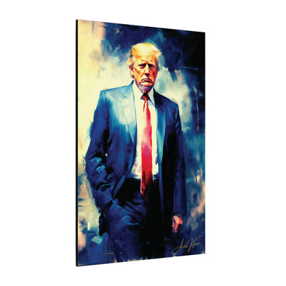 "Trump Portrait No. 6", Stretched Matte Canvas Fine Art Print