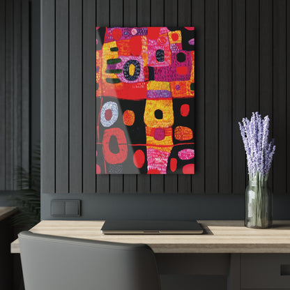 "Abstract 78", Fine Art Acrylic Wall Prints (French Cleat Hanging)