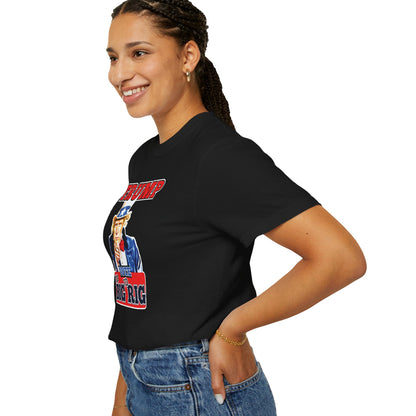 "Trump - Too Big To Rig", Unisex T-shirt