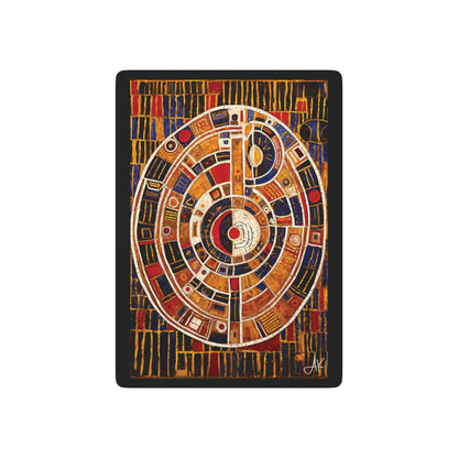 "Ancient Query", Fine Art Playing Cards (Void Black)