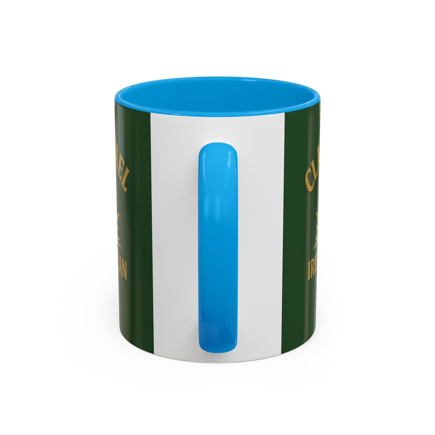 "Clan na Gael - Irish American", Colorful Mugs (11oz, 15oz) (Brithemain Green)