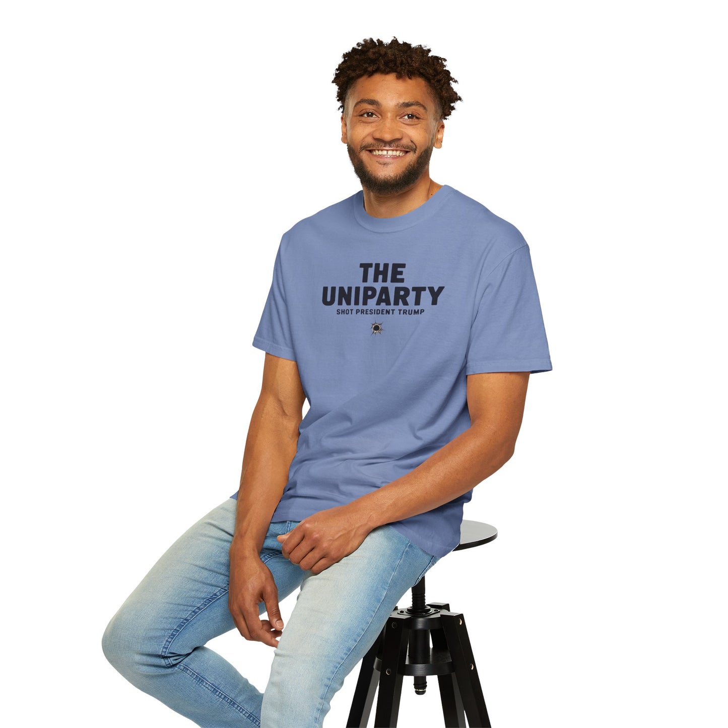 "The Uniparty Shot President Trump" #02, Unisex T-shirt