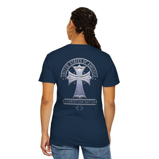 "USA - A Christian Nation" #02, Unisex T-shirt