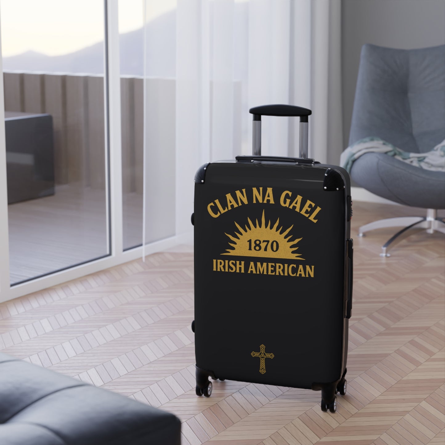 "Clan na Gael - Irish American", Suitcase (Raven Black)