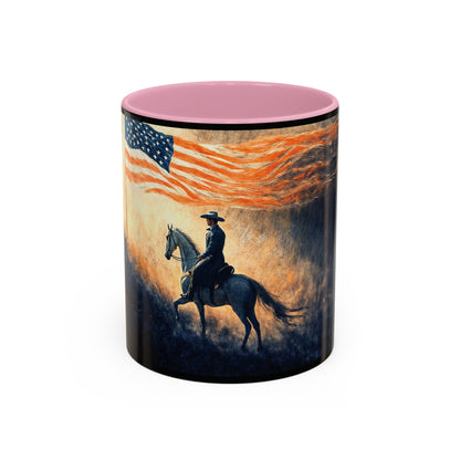 "Liberty under God", Colorful Mugs (11oz, 15oz)