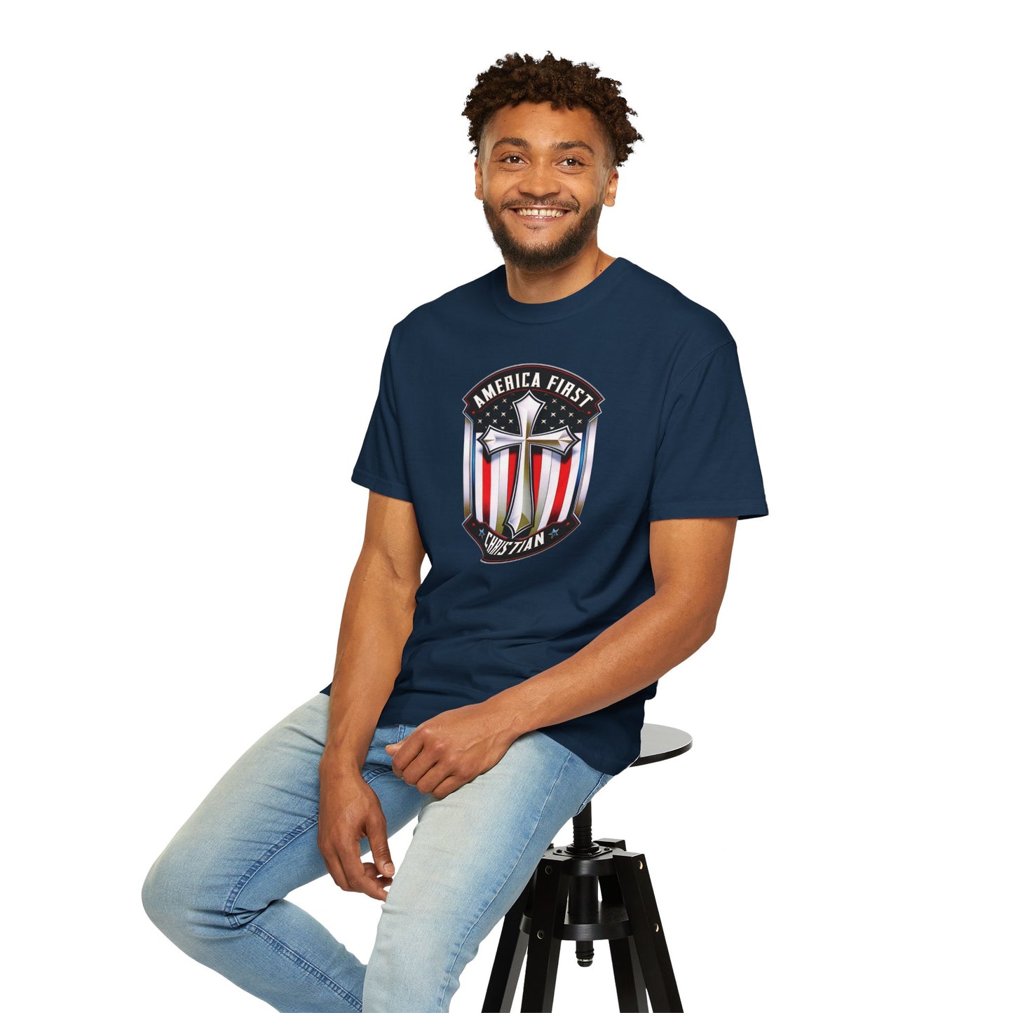 "America First - Christian" #01, Unisex T-shirt