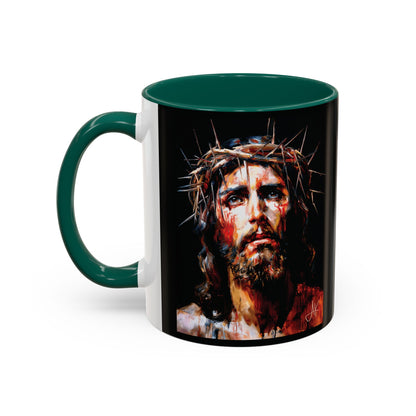 "Crown of Thorns", Colorful Mugs (11oz, 15oz)