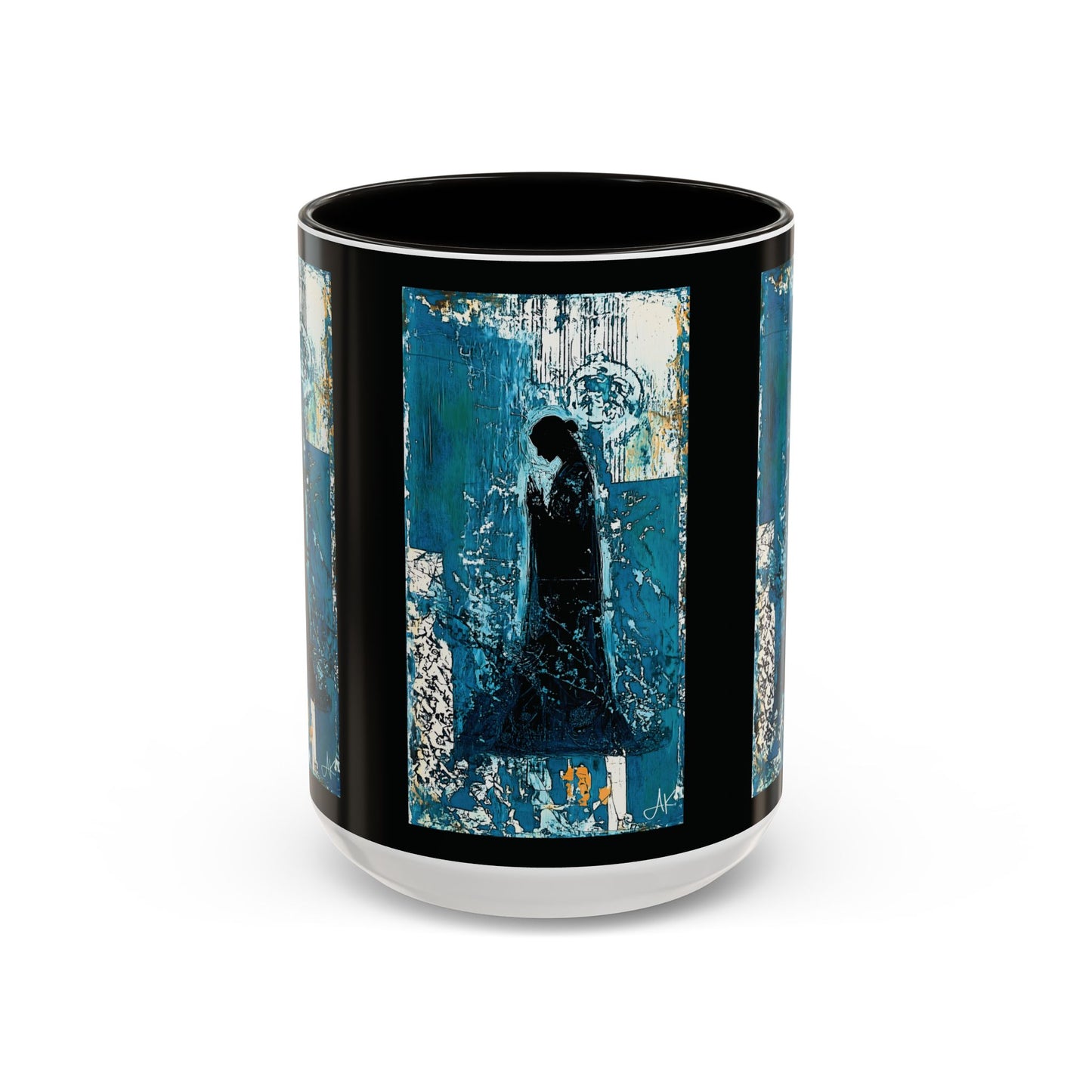 "Behold the Handmaid - Luke 1:38", Colorful Mugs (11oz, 15oz)