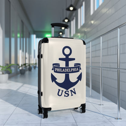 "USN Anchor", Suitcase (Whitecap)