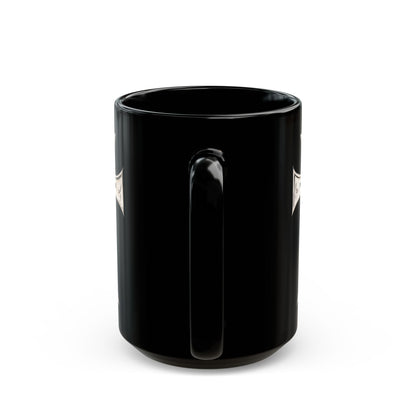 "First Darkness Then Comes Light", Black Mug (11oz & 15oz)