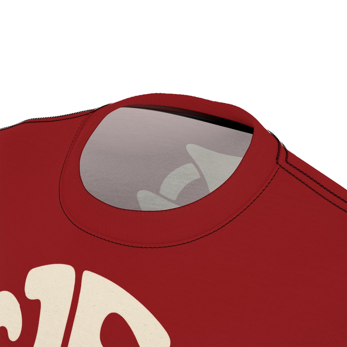 "Retro Jesus", Unisex T-shirt (St Kilda Red)