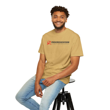 "Progressivism - Enemy of Western Civilization", Unisex T-shirt (Light Colors)