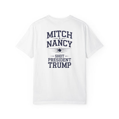 "Mitch & Nancy Shot President Trump", Unisex T-shirt