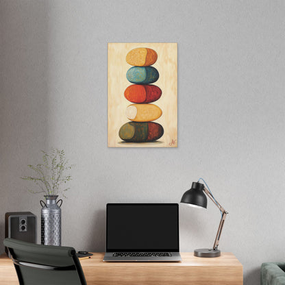 "Sacred Stack" #02, Stretched Classic Canvas Fine Art Print