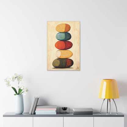 "Sacred Stack" #02, Stretched Classic Canvas Fine Art Print