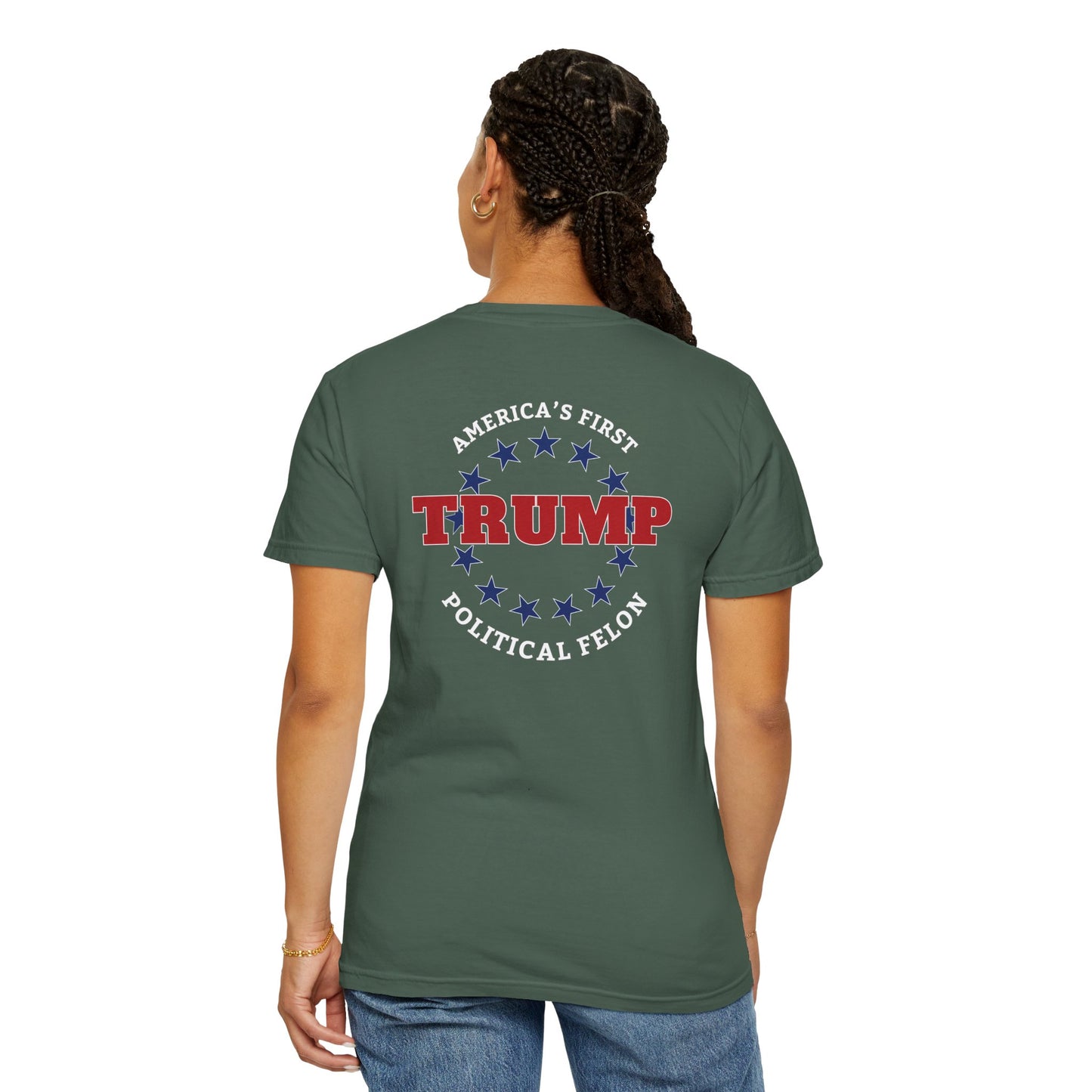 "Trump - America's First Political Felon", Unisex T-shirt