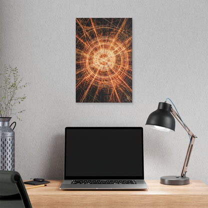 "His Light After Darkness", Stretched Classic Canvas Fine Art Print