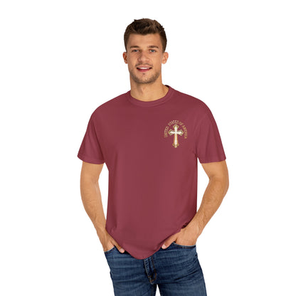 "USA Gold Cross", Unisex T-shirt
