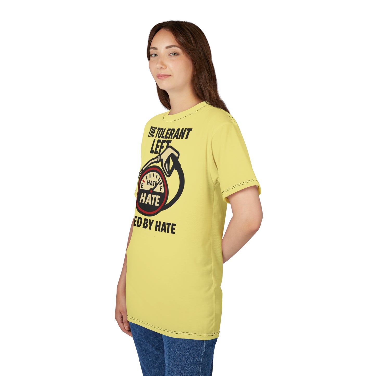"The Tolerant Left", Unisex T-shirt (The First Daffodil)