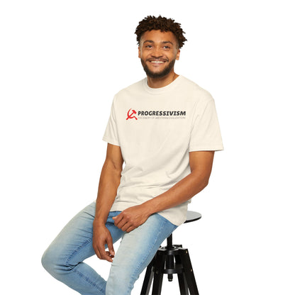"Progressivism - Enemy of Western Civilization", Unisex T-shirt (Light Colors)