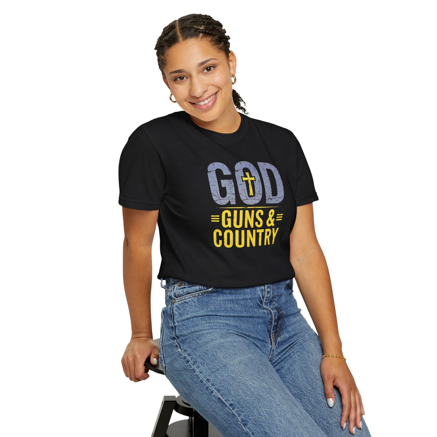 "God Guns & Country" #01, Unisex T-shirt