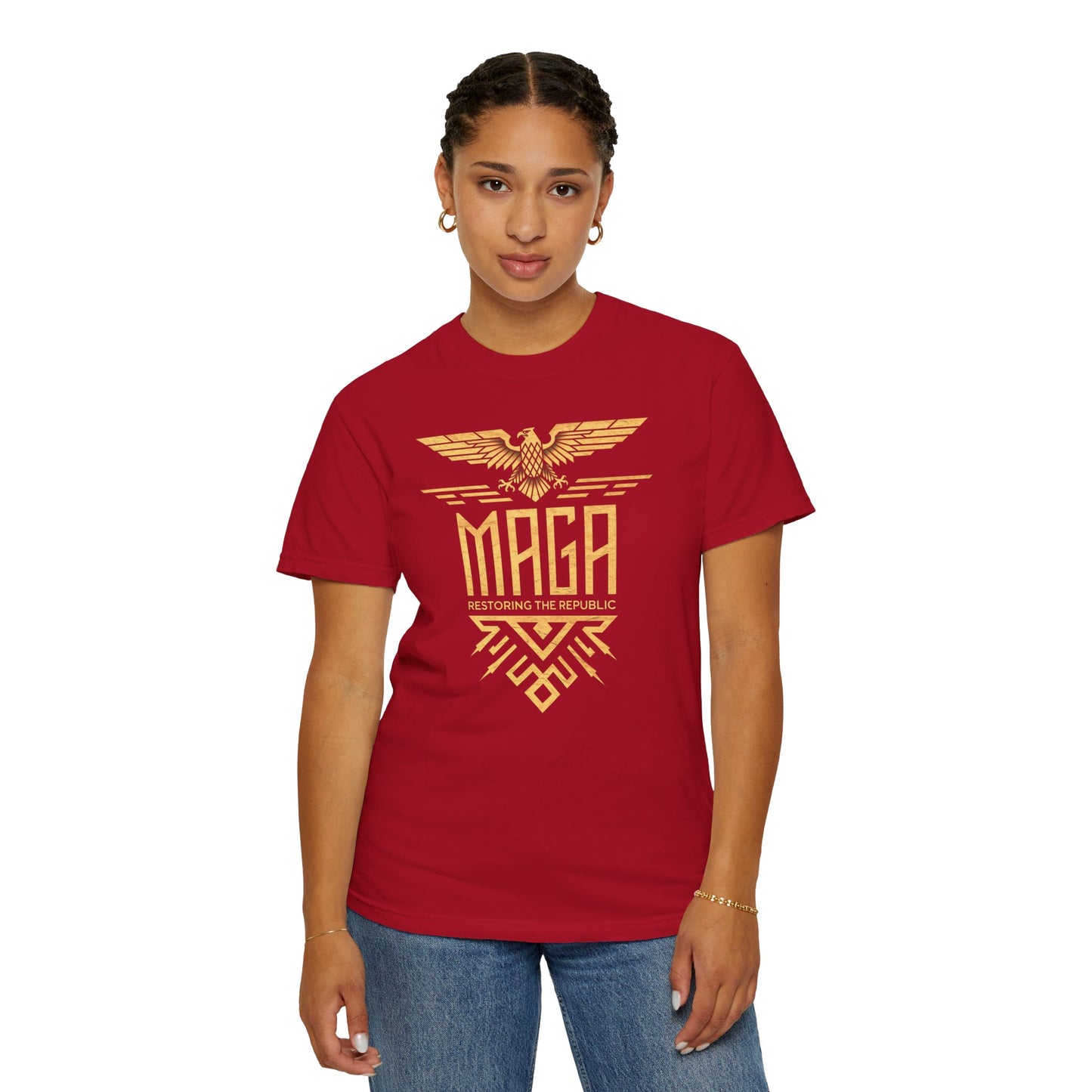 "MAGA Restoring the Republic" #02, Unisex T-shirt