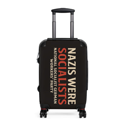 "Nazis were Socialists", Suitcase (Soot Black)