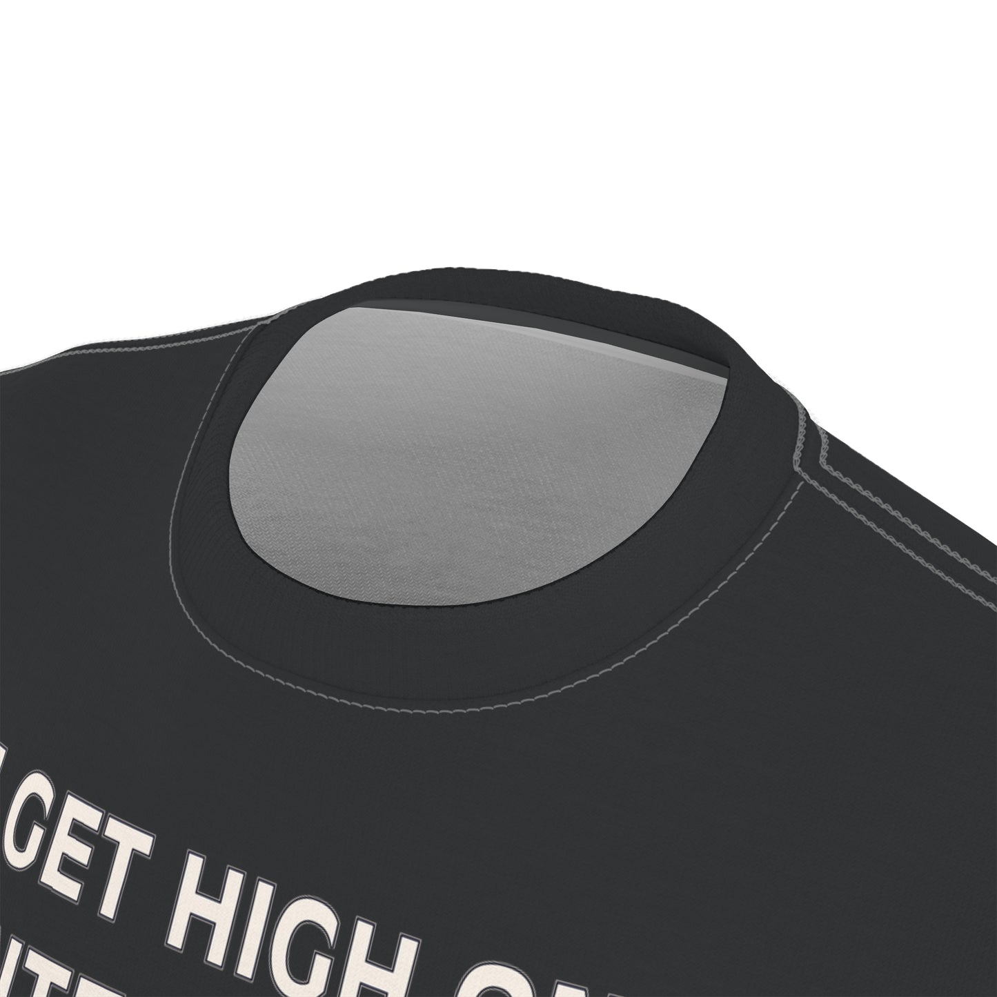 "Intelligent Conversation", Unisex T-shirt (Black Gray)