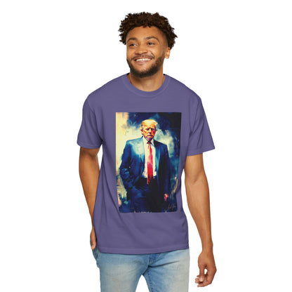 "Trump Portrait No. 6", Unisex T-shirt (Dark Colors)