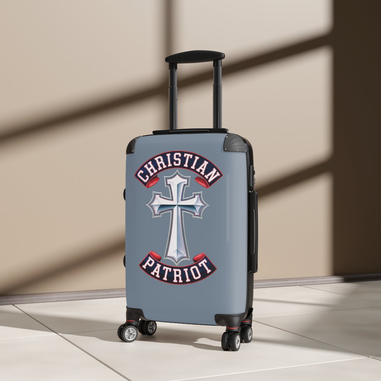 "Christian Patriot" #02 Suitcases (Atlantic Grey)