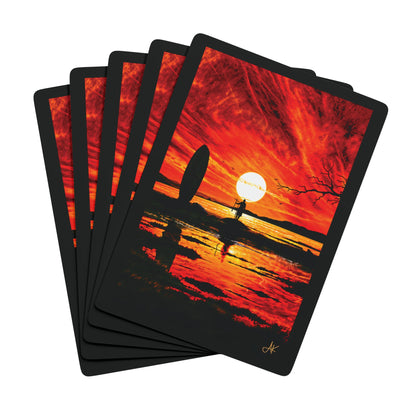 "The First Mission", Christian Fine Art Playing Cards (Void Black)