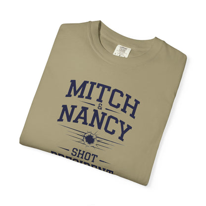 "Mitch & Nancy Shot President Trump", Unisex T-shirt
