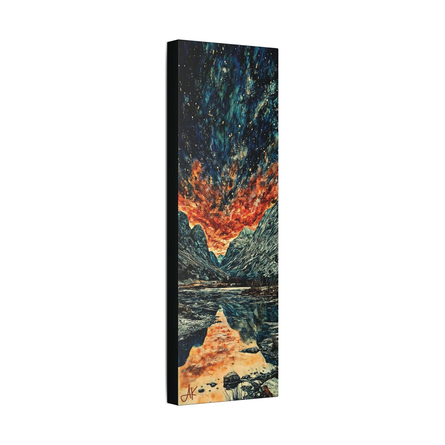 "The Heavens Declare His Glory" Psalm 19:1, Stretched Classic Canvas Fine Art Print