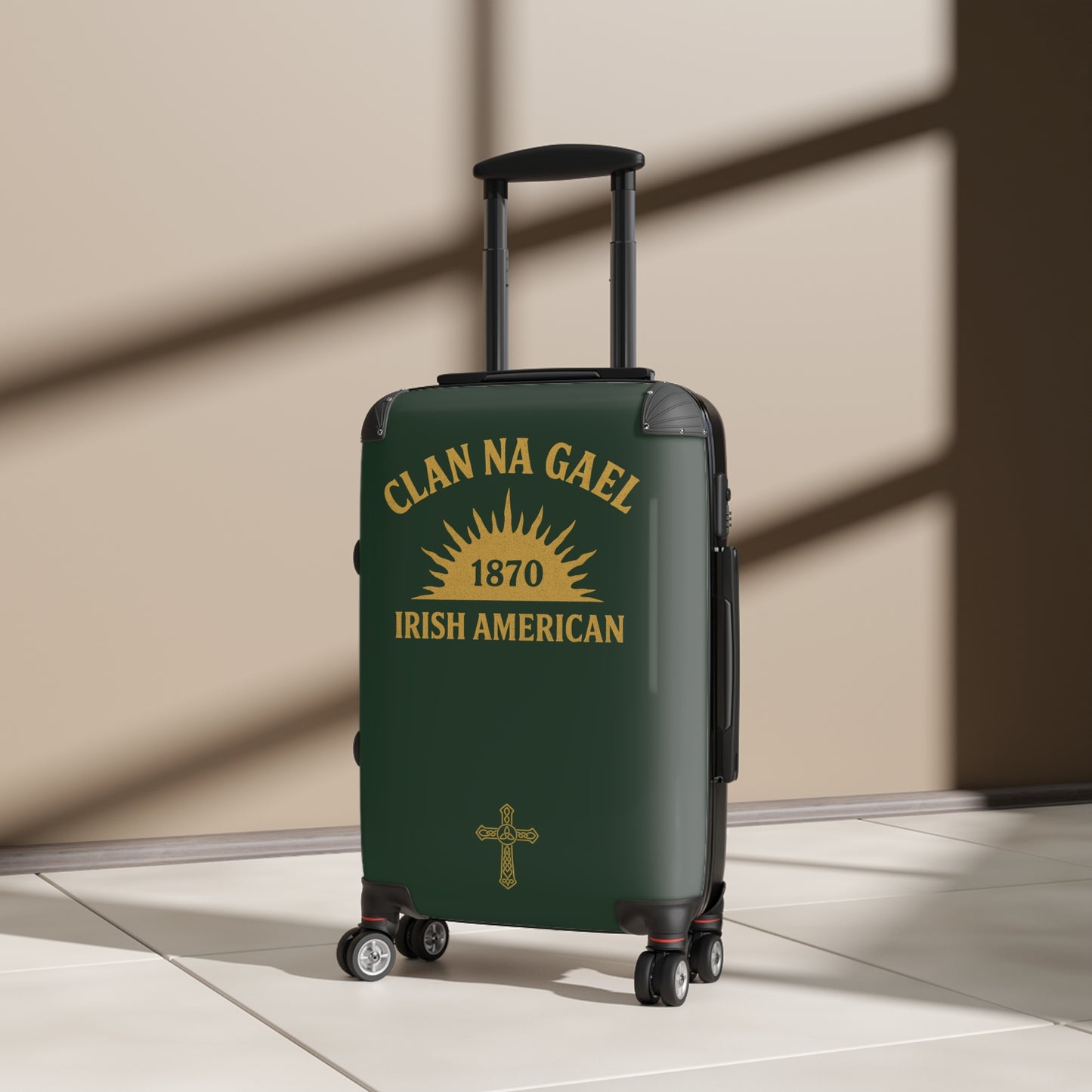 "Clan na Gael - Irish American", Suitcase (Fenian Green)