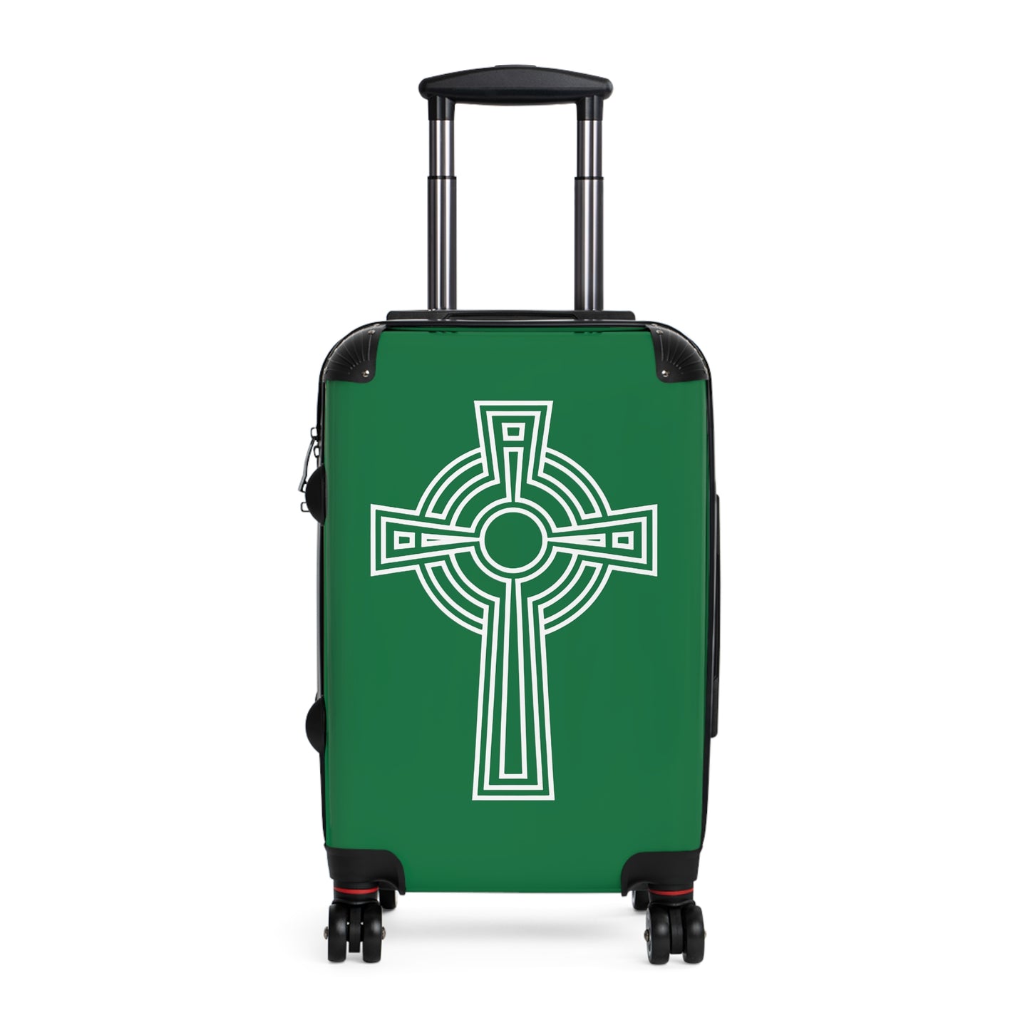 "A Simple High Cross", Suitcases (Dark Green)