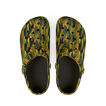 "Inner Grove", Foam Rubber Clogs