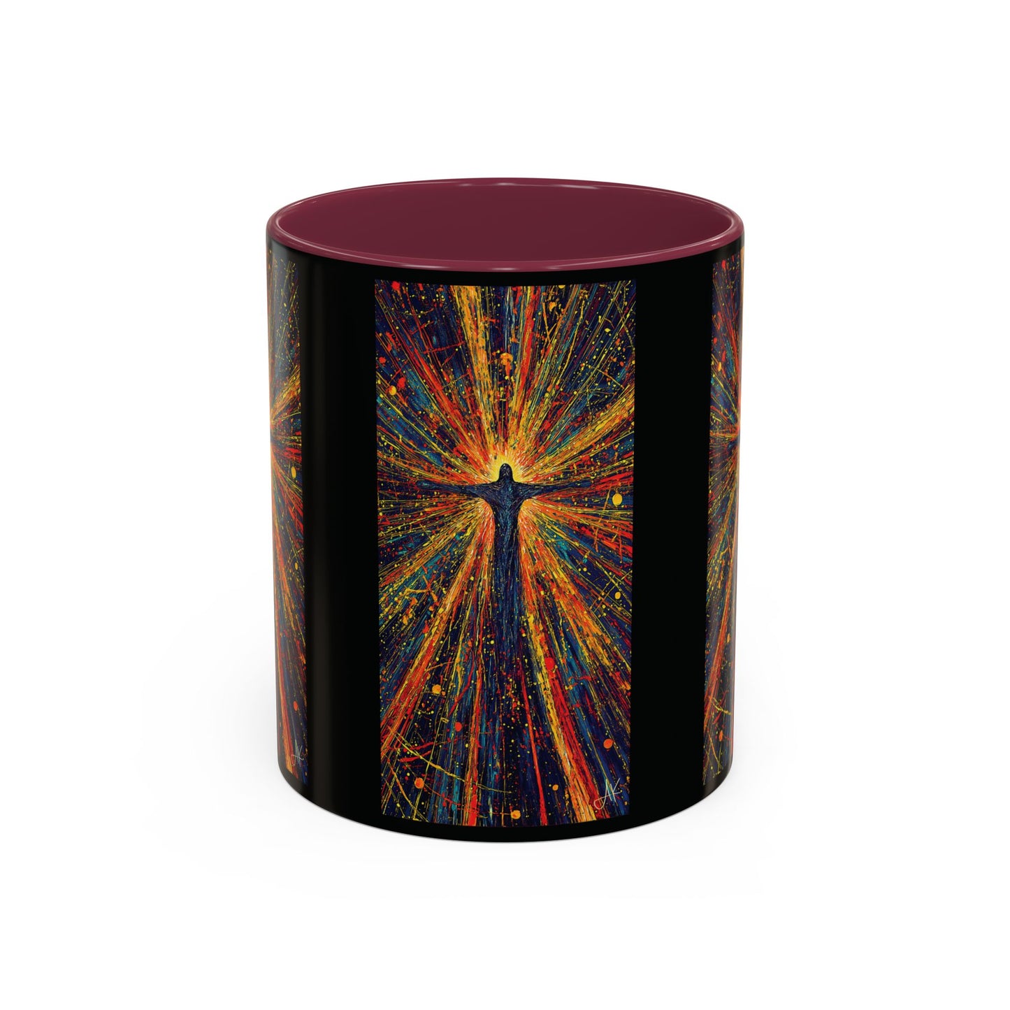 "Born Again in His Radiance - Isaiah 60:1", Colorful Mugs (11oz & 15oz)