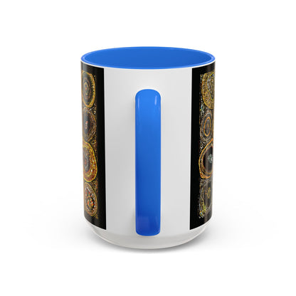 "Every Detail, His Design", Colorful Mugs (11oz, 15oz)