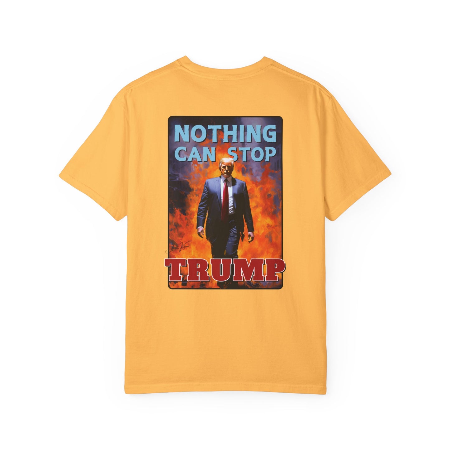 "Nothing Can Stop Trump", Unisex T-shirt (Light Colors)