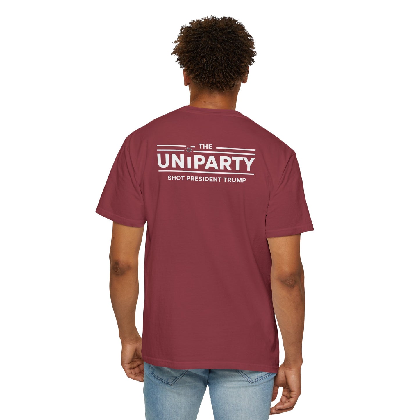 "The Uniparty Shot President Trump" #03, Unisex T-shirt