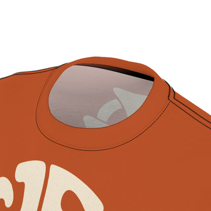 "Retro Jesus", Unisex T-shirt (Alloy Orange)