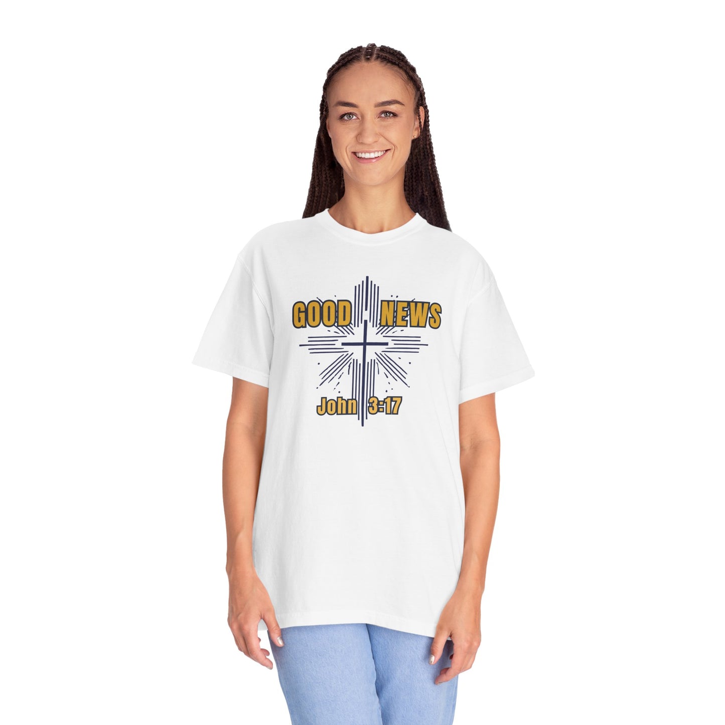"Good News - John 3:17", Unisex T-shirt