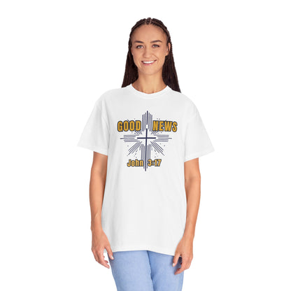 "Good News - John 3:17", Unisex T-shirt
