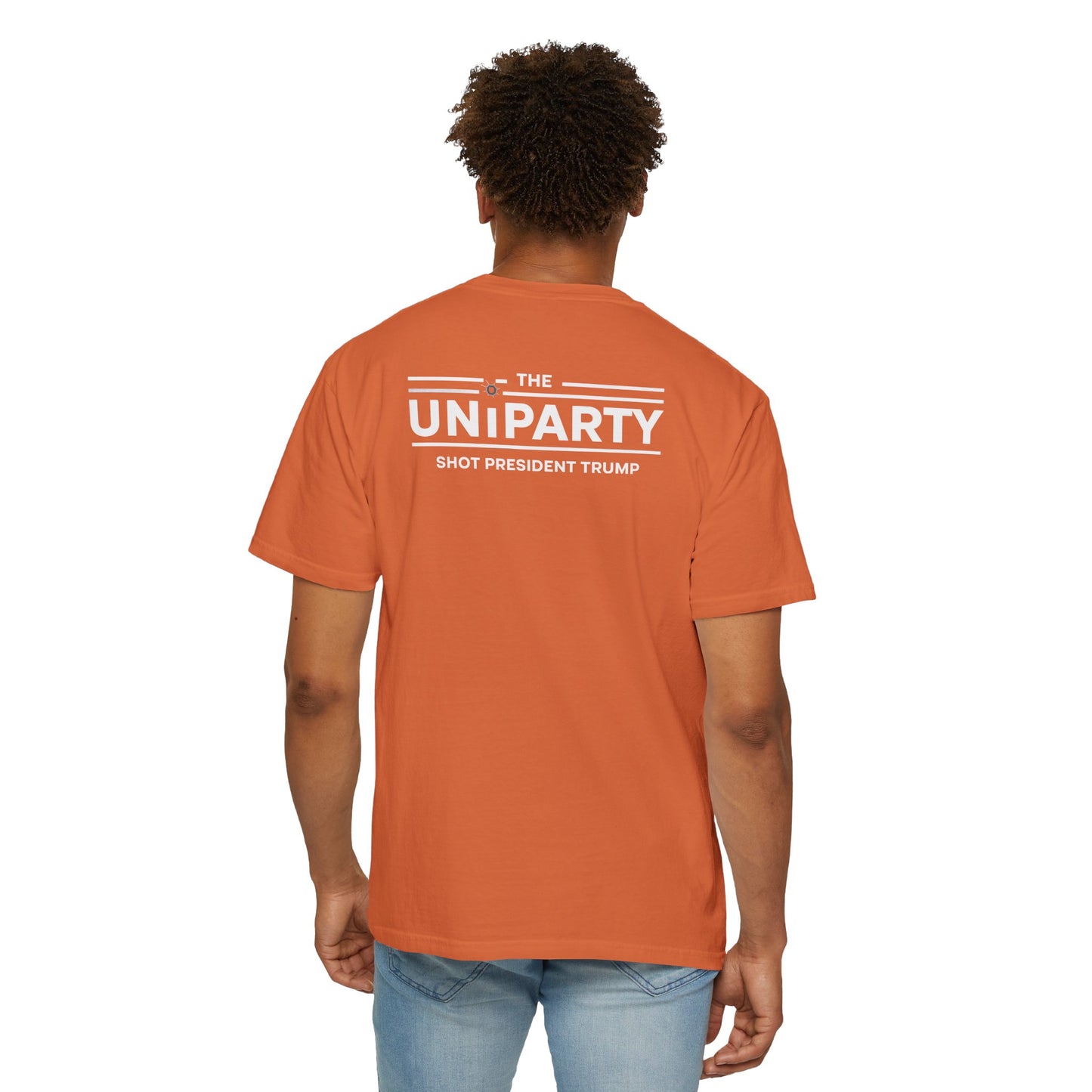 "The Uniparty Shot President Trump" #03, Unisex T-shirt